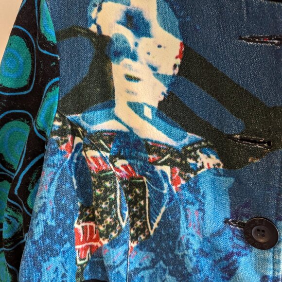 Desigual Velvet Coat - Picture 4 of 16